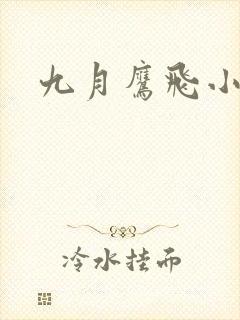 九月鹰飞小说