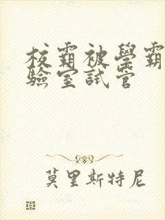 校霸被学霸压实验室试管