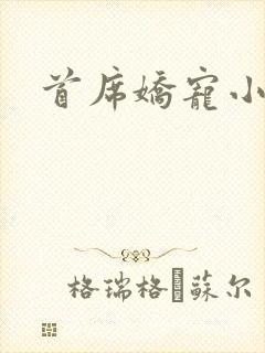 首席娇宠小情人