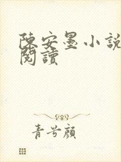 陈安墨小说免费阅读