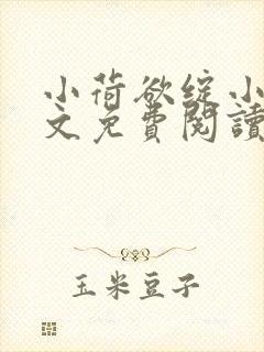 小荷欲绽小说全文免费阅读笔趣阁