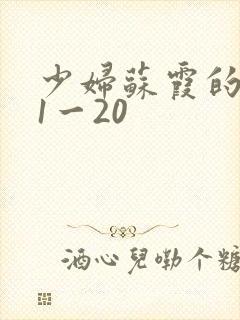 少妇苏霞的沉沦1一20