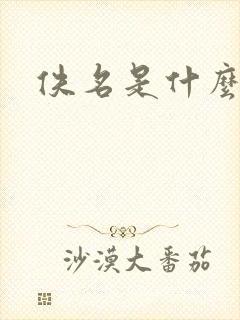 佚名是什么意思