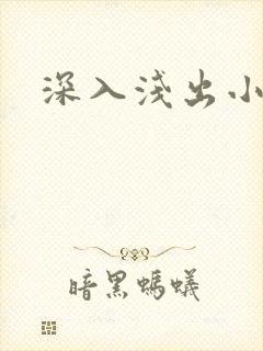 深入浅出小说
