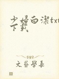 少妇白洁txt下载