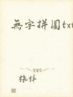 无字拼图txt