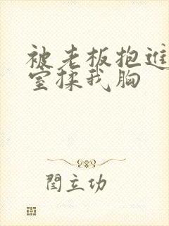 被老板抱进办公室揉我胸