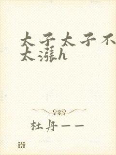 太子太子不要了太涨h