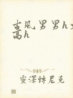 古风男男h文肉高h