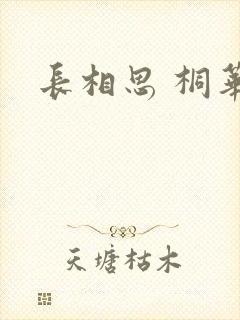 长相思 桐华