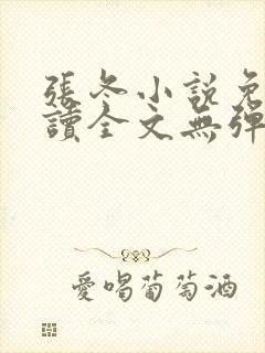 张冬小说免费阅读全文无弹窗