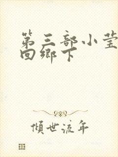 第三部小莹乱翁回乡下