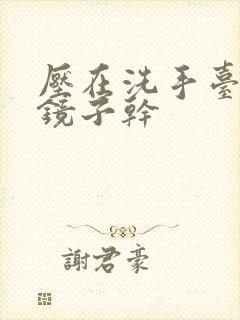 压在洗手台看着镜子干