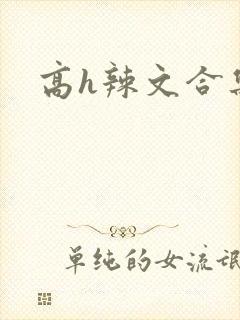 高h辣文合集