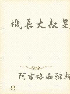 机长大叔是饿狼