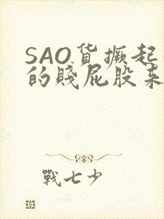 SAO货撅起你的贱屁股来