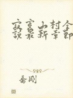 寂寞山村全部小说最新章节