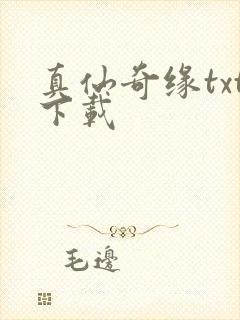 真仙奇缘txt下载