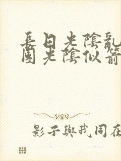 长日光阴乱作一团光阴似箭