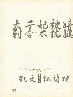 太子妃被暗卫C到合不拢腿