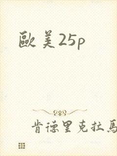 欧美25p