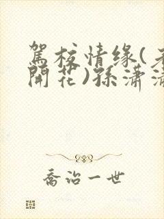 驾校情缘(老树开花)孙潇潇笔趣阁