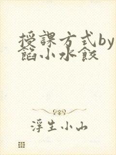 授课方式by肉馅小水饺