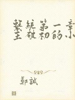 系统第一章给宿主破初的小说
