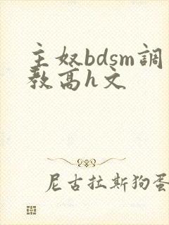 主奴bdsm调教高h文