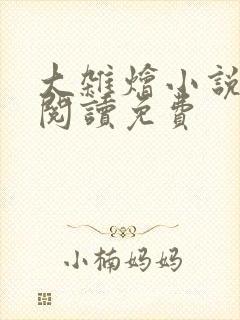 大杂烩小说全集阅读免费