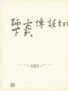 师士传说txt下载