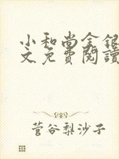 小和尚金银花原文免费阅读笔趣阁