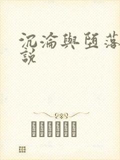 沉沦与堕落的小说