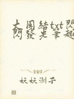 大团结txt闪闪发光笔趣阁