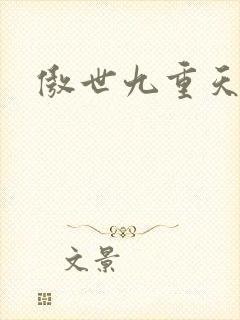 傲世九重天小说