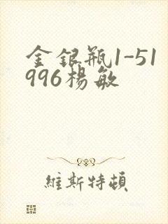 金银瓶1-51996杨敏