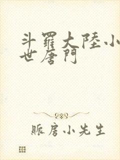 斗罗大陆小说绝世唐门