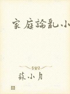 家庭论乱小说