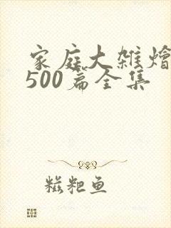 家庭大杂烩小说500篇全集