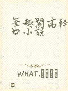 笔趣阁高干文入口小说