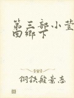 第三部小莹乱翁回乡下