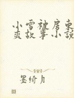 小雪被房东的好爽故事小说