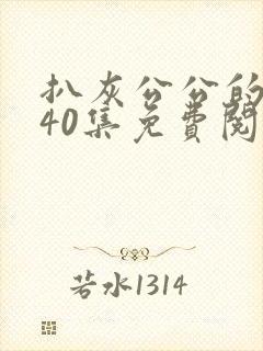 扒灰公公的小说40集免费阅读全文