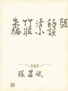 朱竹清的堕落改编版小说