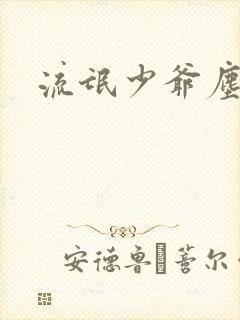 流氓少爷尘世游