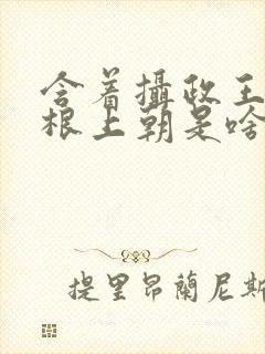 含着摄政王的紫根上朝是啥小说