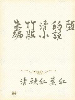 朱竹清的堕落改编版小说