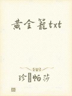黄金笼txt