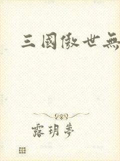 三国傲世无双