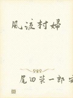 风流村妇